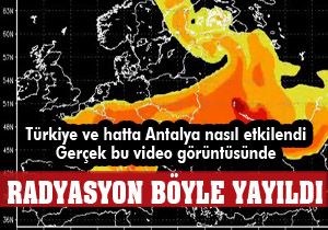 Radyasyon böyle yayıldı